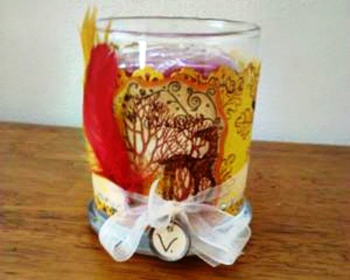 Candle Wrap Craft