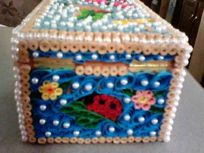 Paper Quilled Jewelry Box